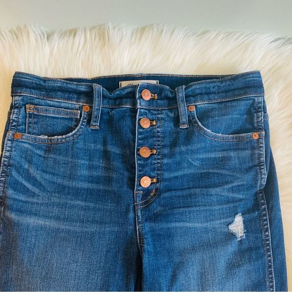 Madewell 10” High-Rise Skinny Jeans: Drop Hem Edition! ❤️ - Picture 5 of 10